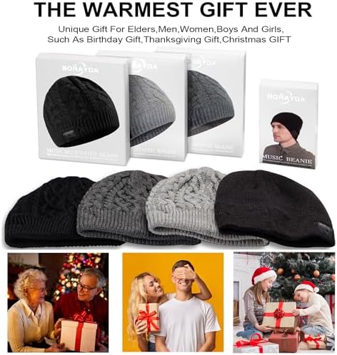 Premium Bluetooth Beanie for Perfect Sound - Perfect Gift for Tech Lovers