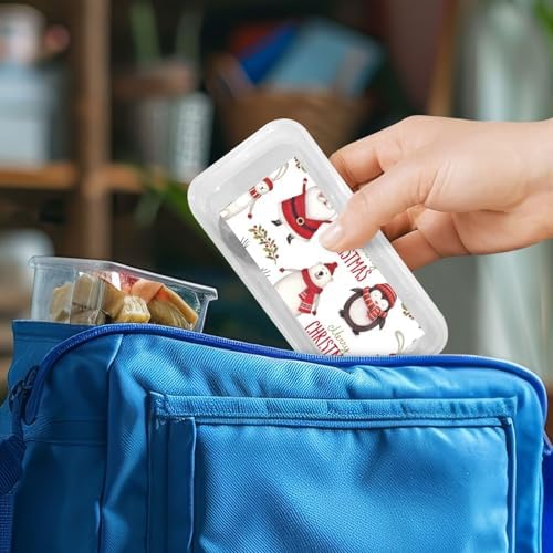 Perfect Christmas Santa Claus Utensils Set for Dining Travel