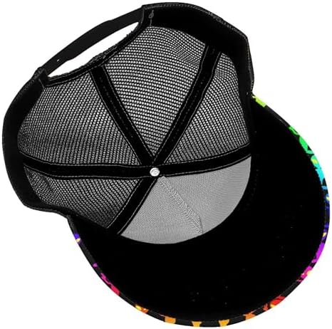 JZDACH Men Women Baseball Cap High-Fashion Snapback Trucker Hat Camo Dad Gift