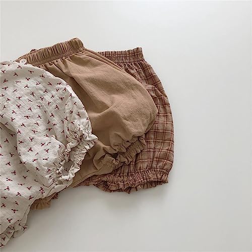 Cute Pumpkin Pattern Boys Shorts with Pockets