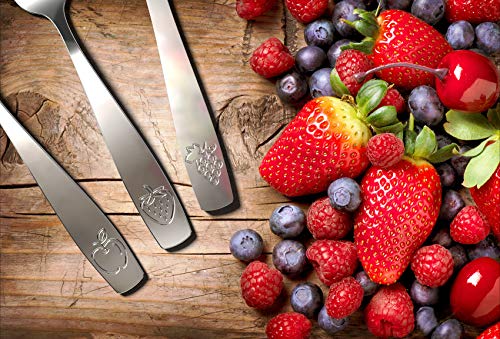 Perfect Kids Silverware Set Safe for Tots flatware design