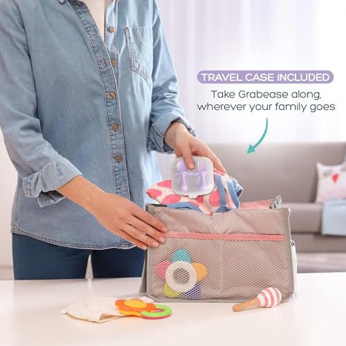 Grabease Toddler Baby Feeding Utensils Set - 1 Set for Mealtimes