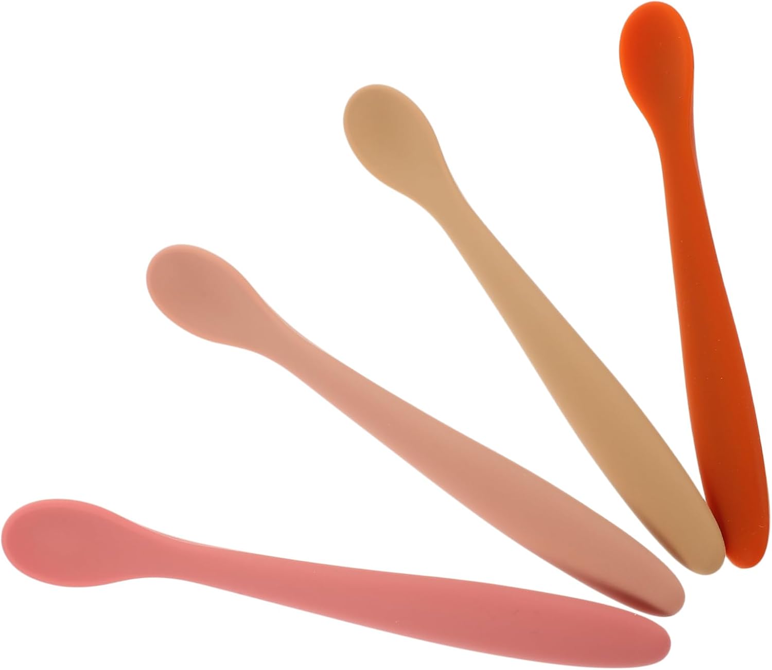 4-Piece Silicone Spoons Trainer Set for Kids