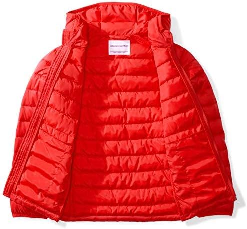 Lightweight Packable Water-Resistant Hooded Puffer Jacket for Boys and Toddlers