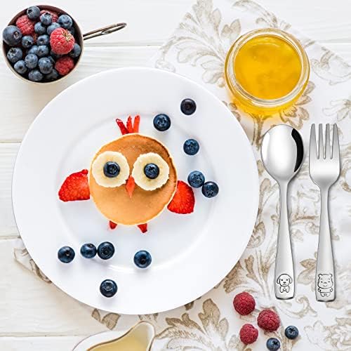 VITEVER Kids Safe Stainless Steel Cutlery Set