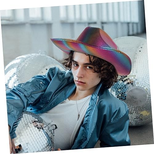 Sparkling Cowboy Hat LED Lighting Reusable and Durable