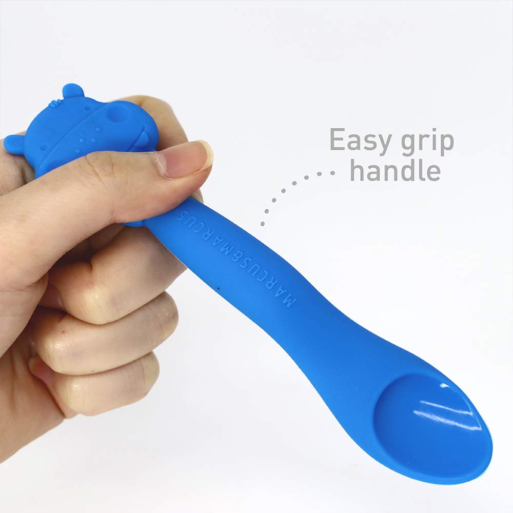 Adorable Silicone Feeding Spoon