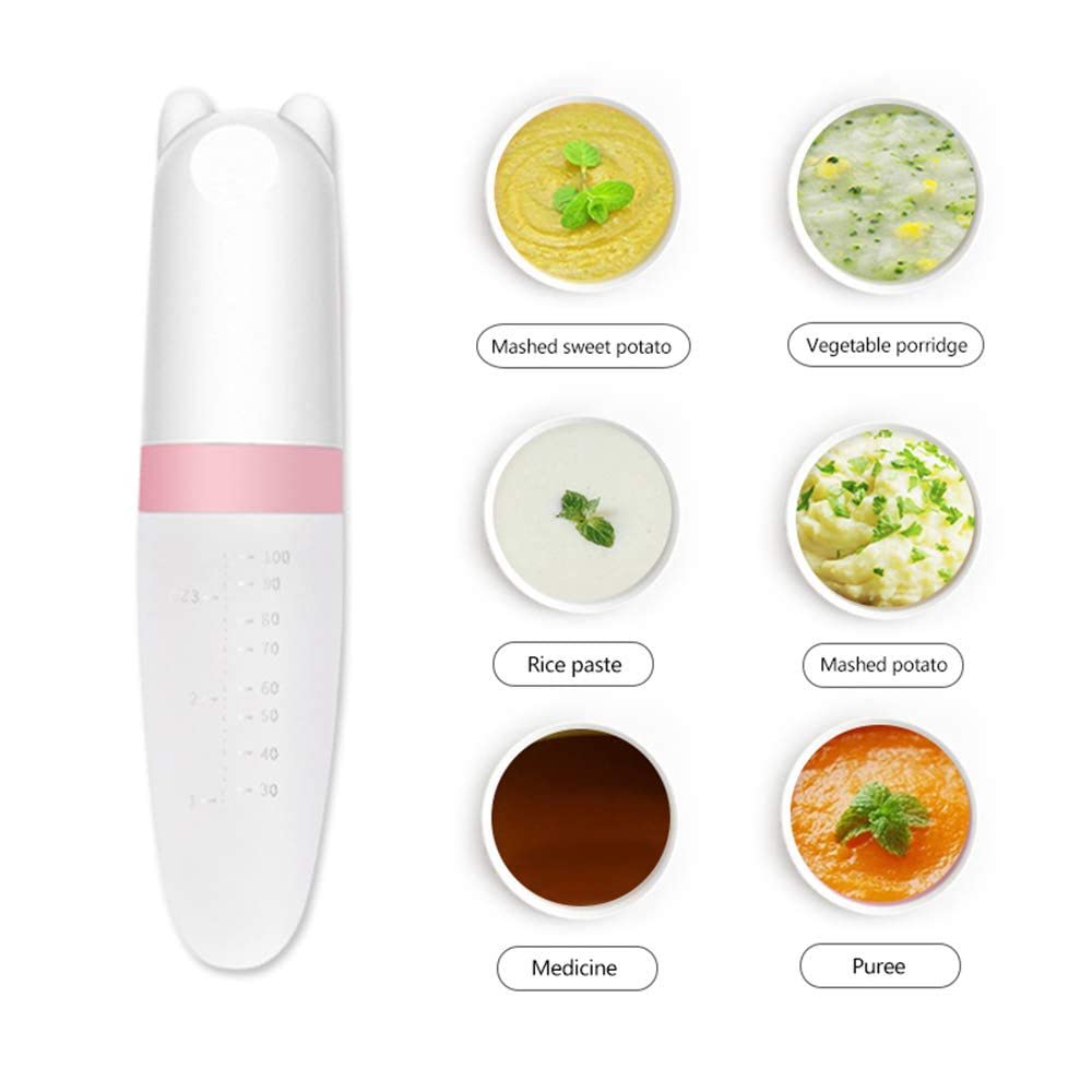 Burabi Silicone Squeeze Feeding Spoon