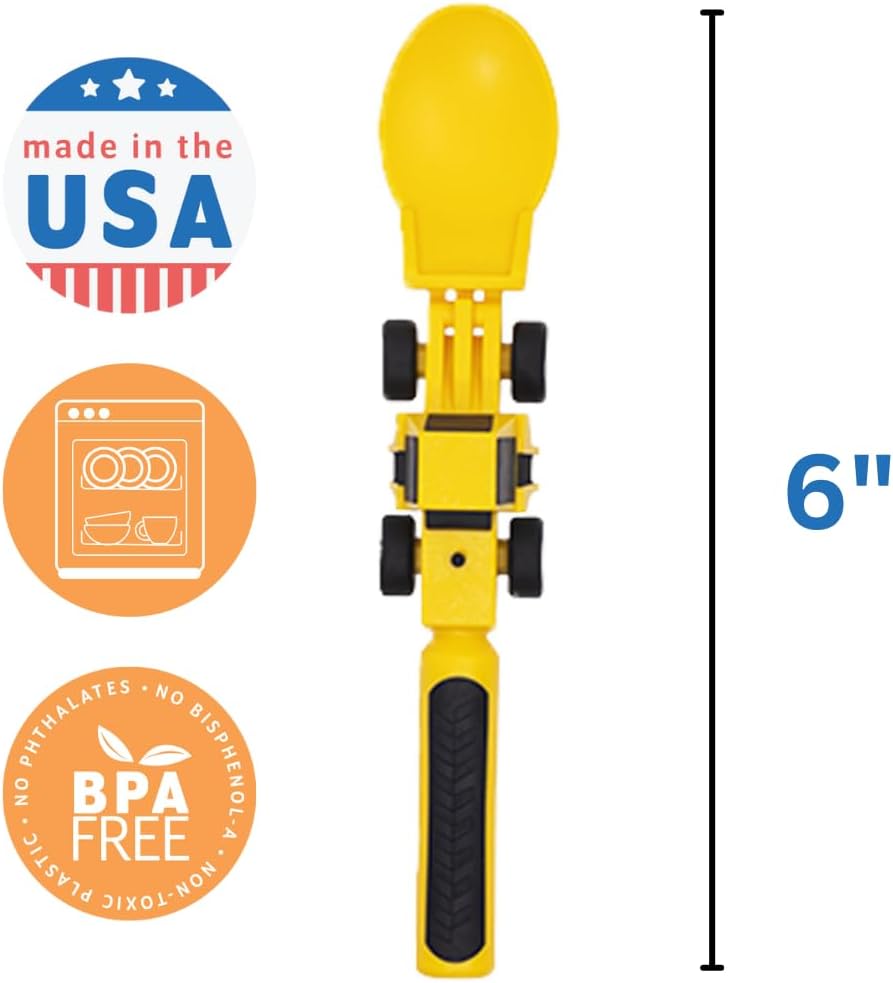 Constructive Eating - Safe Premium Toddler Flatware Set for Kids