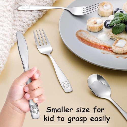 Pimoys Kids Flatware Set 9-Piece - Safe Style