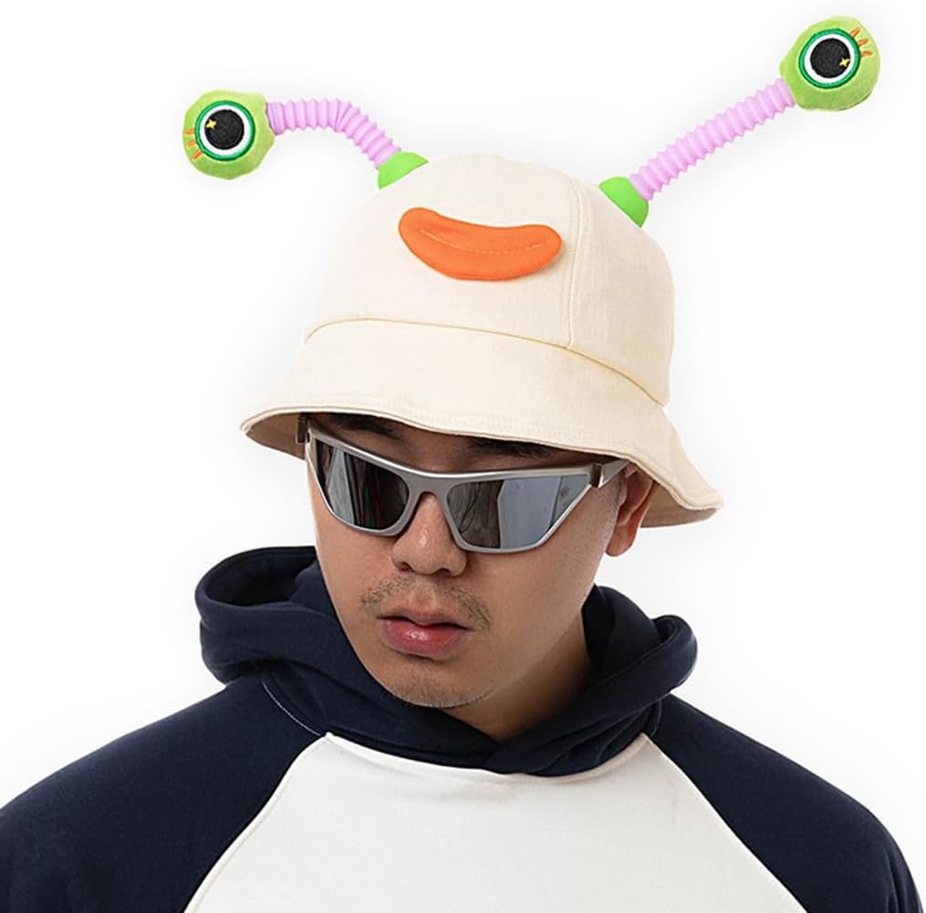 Cartoon Tentacles Bucket Hat for Women Adult 5 18-5 38 Inches