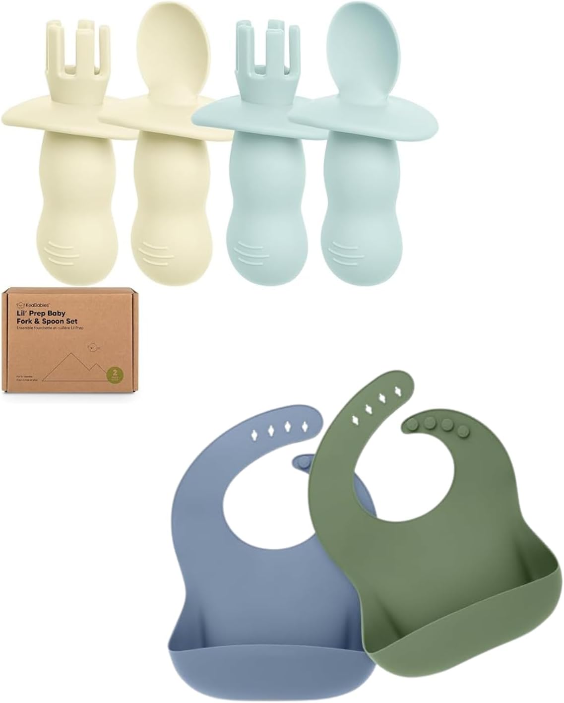 4-Pack Silicone Baby Set Safe Fun