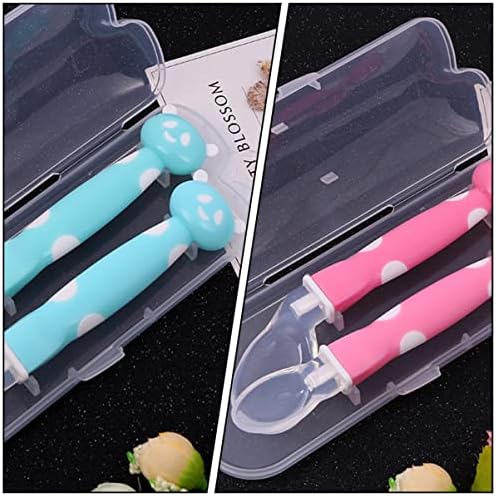 Safe Durable Cartoon Silicone Spoons for Kids