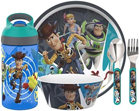 Zak Disney and Pixar 5-Piece Dinnerware Set