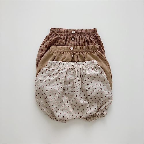 Cute Pumpkin Pattern Boys Shorts with Pockets