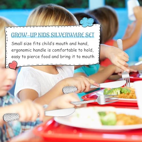 E-far 12-Piece Kids Flatware Set