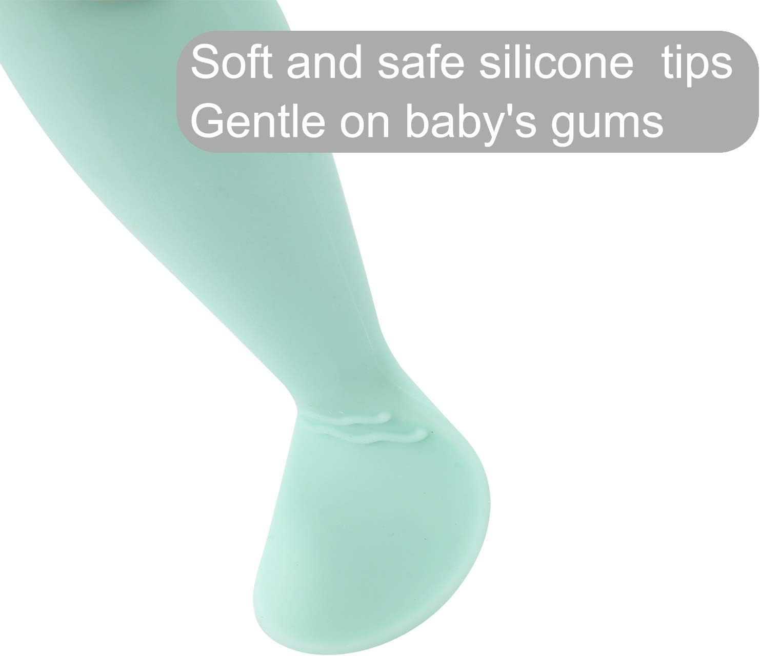 PandaEar 4-Pack BPA-Free Baby Spoons