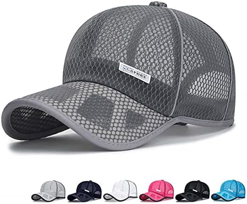 Classic Low Profile Mesh Baseball Cap for Men and Women