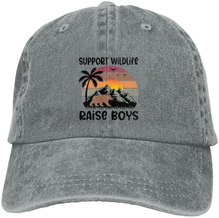 Trendy Adjustable Cowboy Hats for Men Women Premium Cotton Baseball Cap