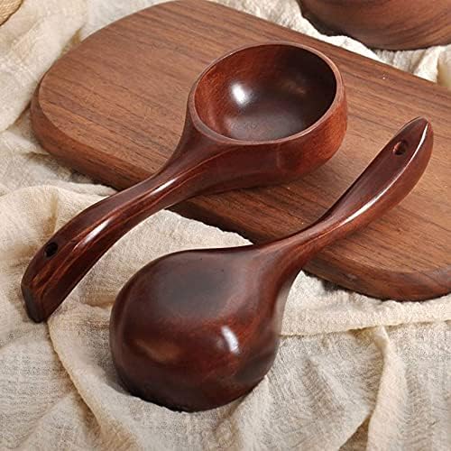 Solid-wood Water Scoop Multi-Purpose Bucket Scoop for Rice and Water