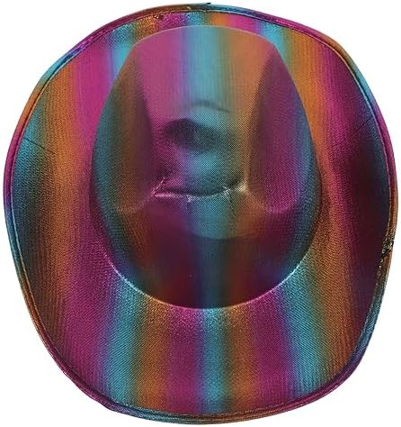 Sparkling Cowboy Hat LED Lighting Reusable and Durable