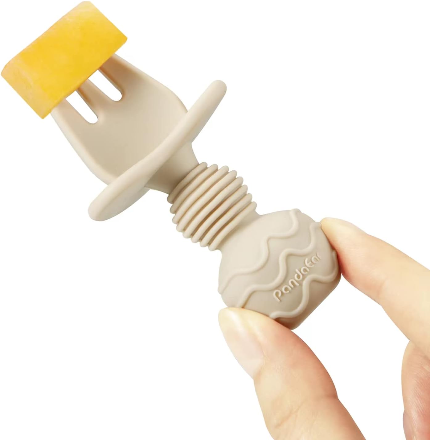 Silicone Baby Spoons and Forks for 3-Month-olds
