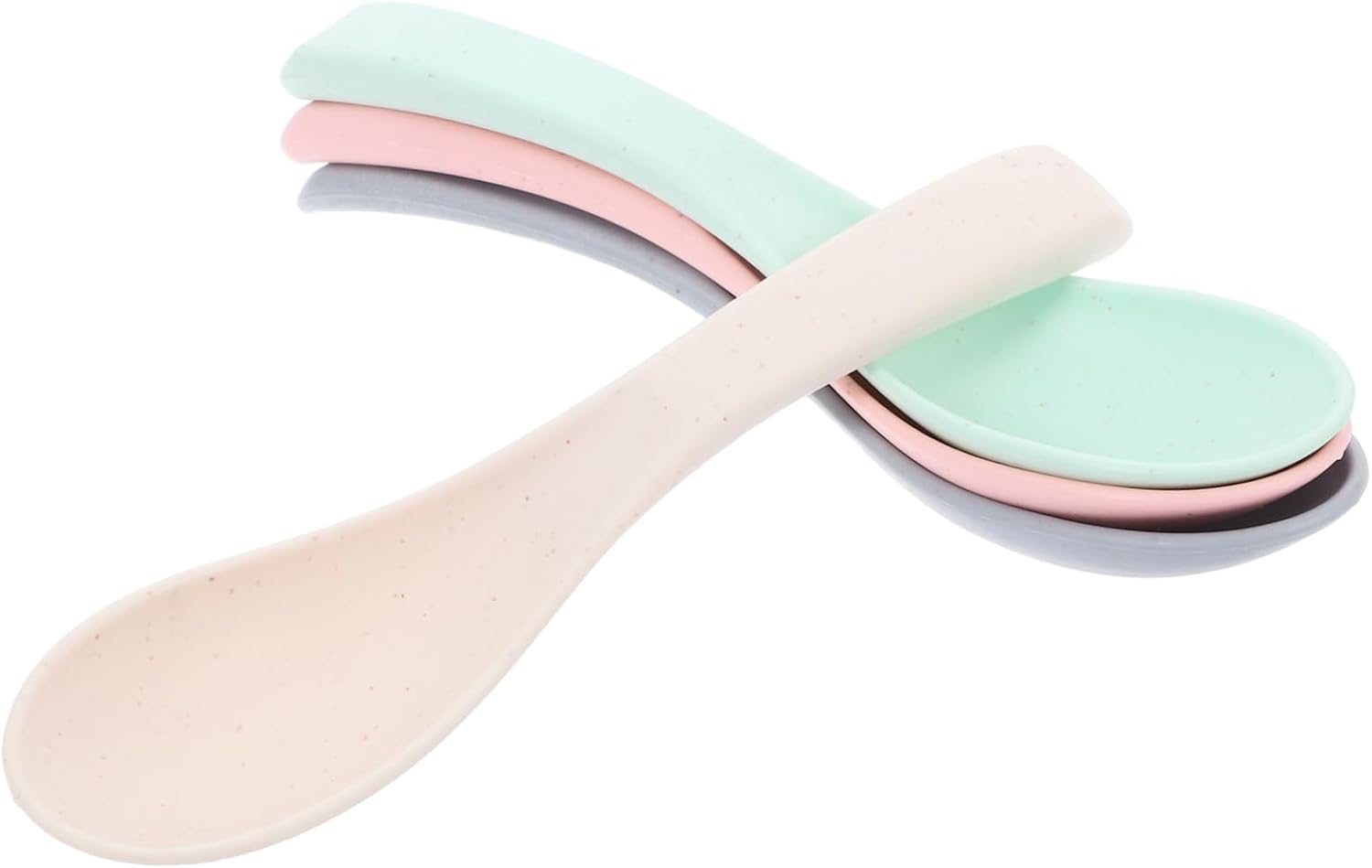 Lightweight Ergonomic Reusable Spoons for Kids