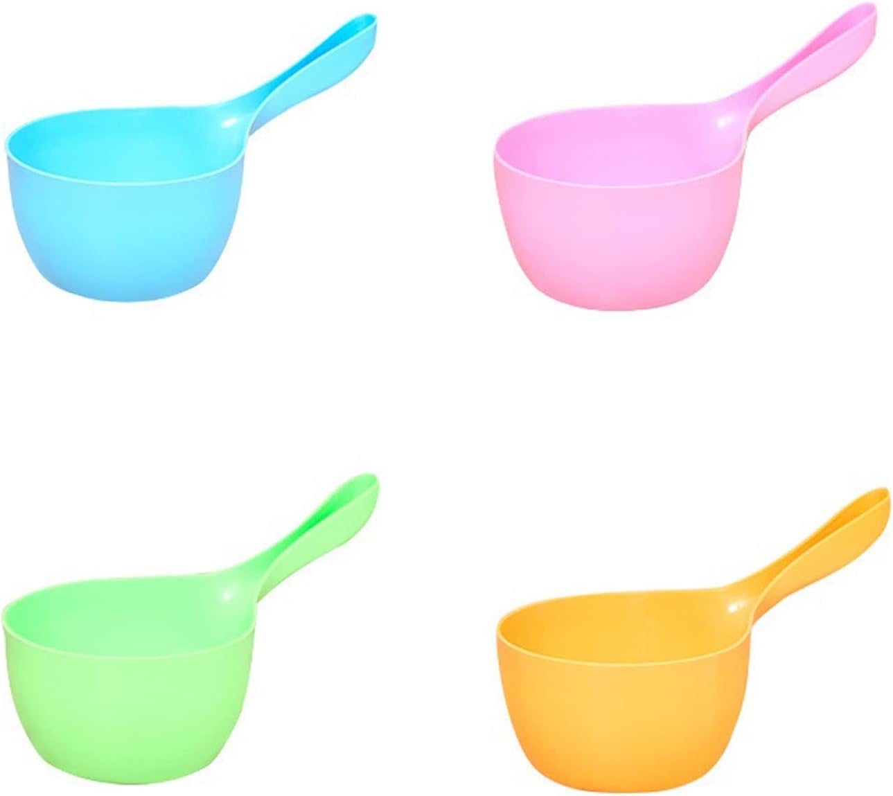 Thickened Plastic Water Ladle Spoon Pink
