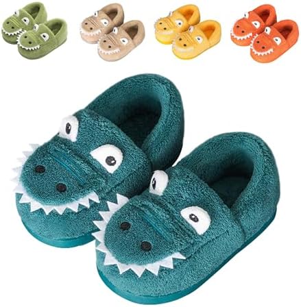 Comfortable Dinosaur Slippers for Boys Girls
