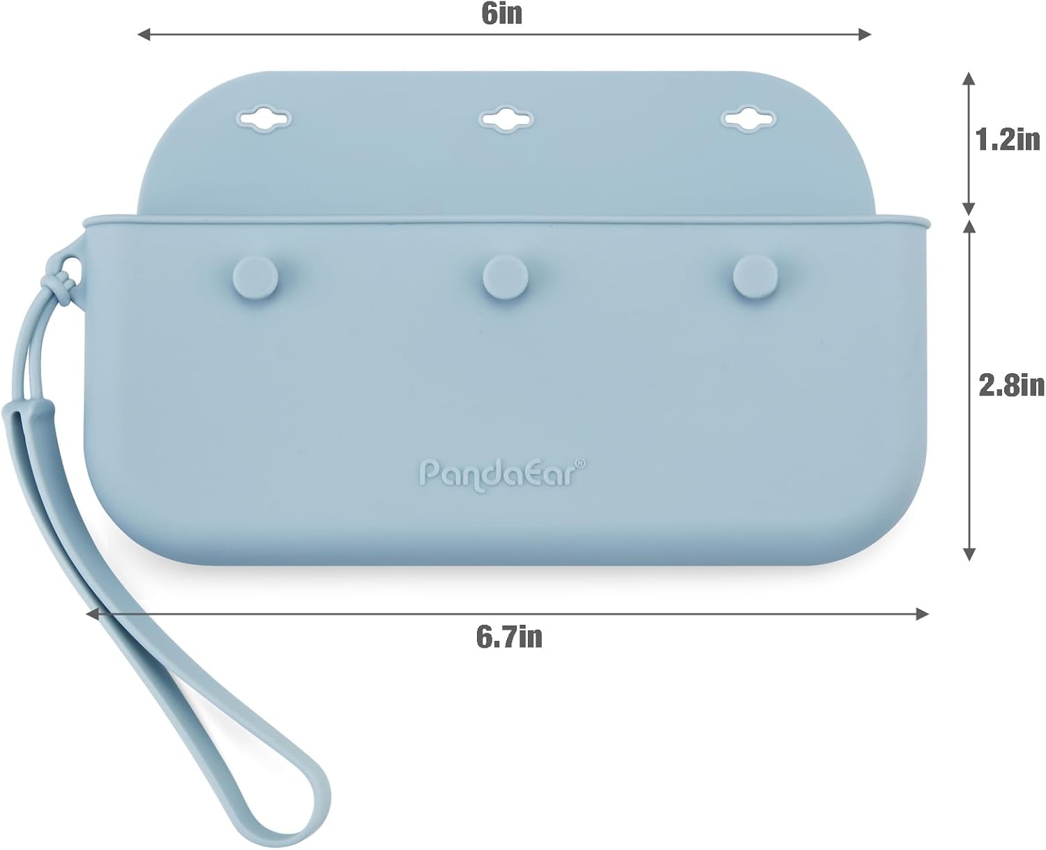 Adjustable Silicone Baby Flatware Holder Set