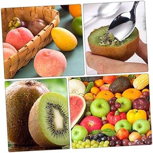 Sturdy 6-Piece Training Spoons Safe Durable for Fruit Food Preparation