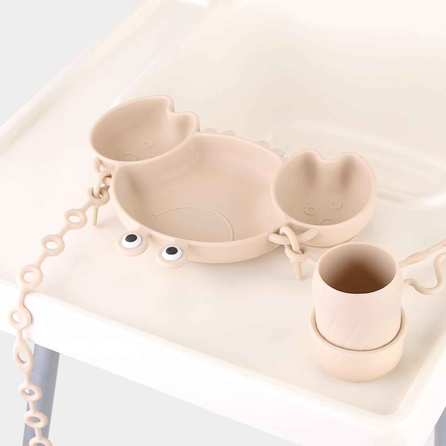 8-Piece Flatware Set for Baby Self-Feeding