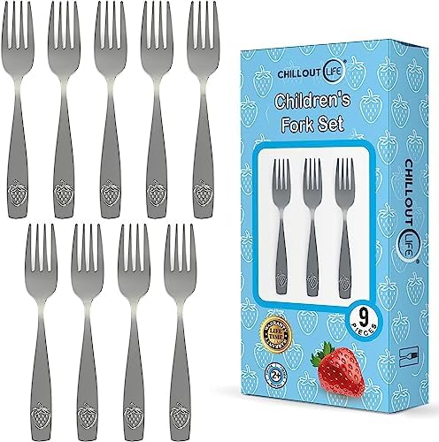 9-Piece Kids Flatware Set