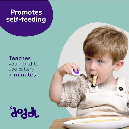Ergonomic Toddler Utensils Set