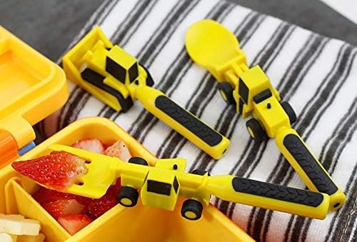 Constructive Eating - Safe Premium Toddler Flatware Set for Kids