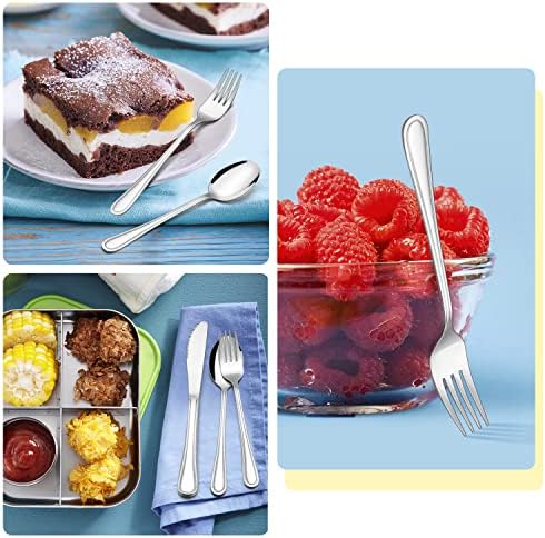 E-far 12-Piece Kids Silverware Set