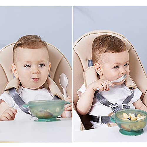 FUTGLOBAL 18-Piece Plastic Toddler Flatware Set