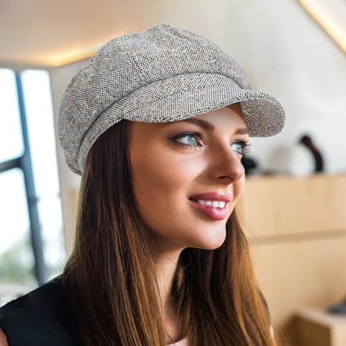 PanPacSight Womens Wool Cabbie Beret
