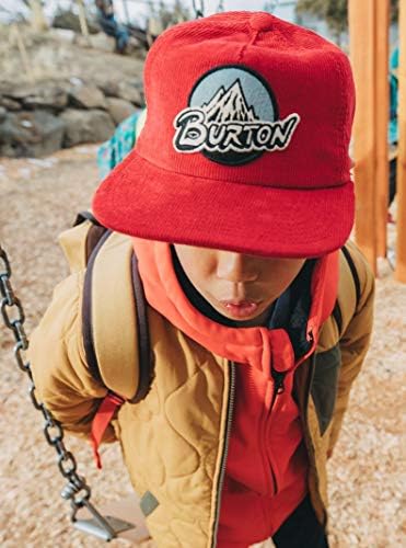 Retro Mountain Snapback Hat for Boys Cotton Style and Comfort