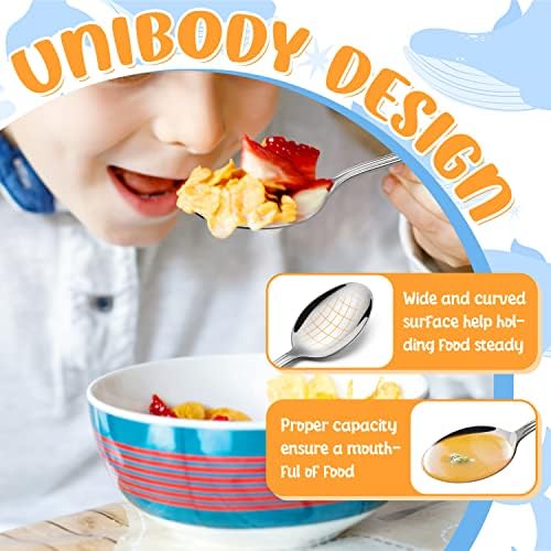 HaWare 12-Piece Kids Flatware Set for Toddlers