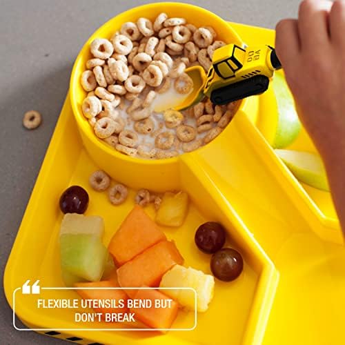 Construction Fun Toddler Utensil Set Loader Tractor