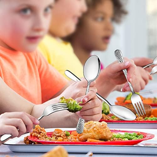 Sturdy 14-Piece Kids Silverware Set