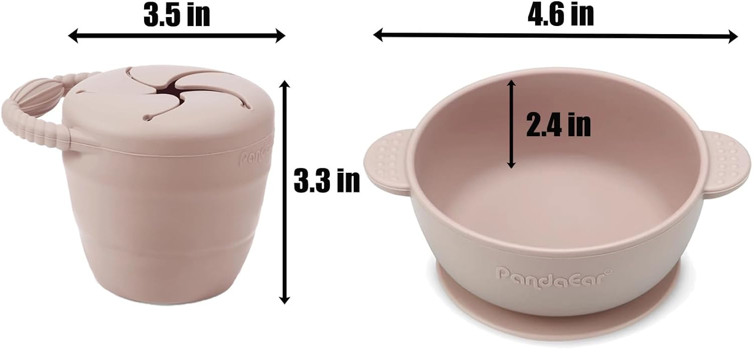 Perfect Silicone Baby Feeding Set for Independency