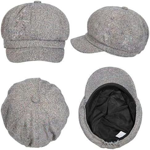 PanPacSight Womens Wool Cabbie Beret
