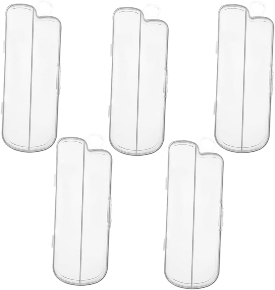 5pc Set Baby Spoons Silicone Storage Box