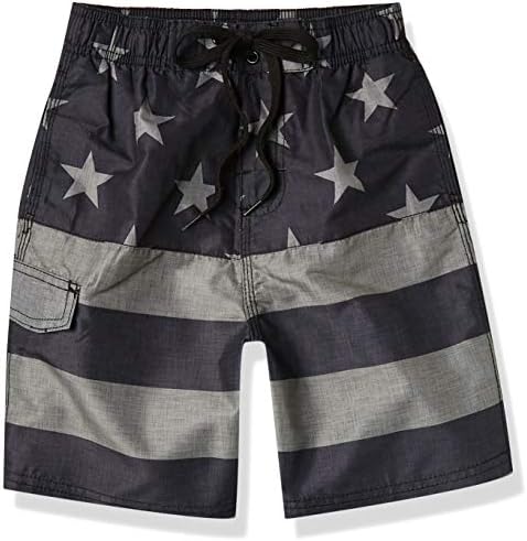 Kanu Surf Echo Boys Swim Trunks UPF 50 Protection Quick Dry and Style