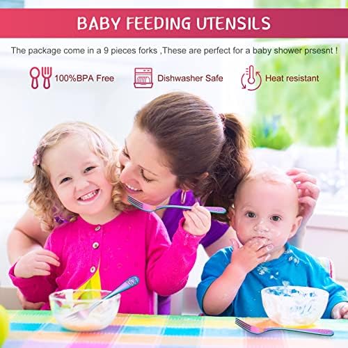 Minatee Rainbow Kids Forks Set