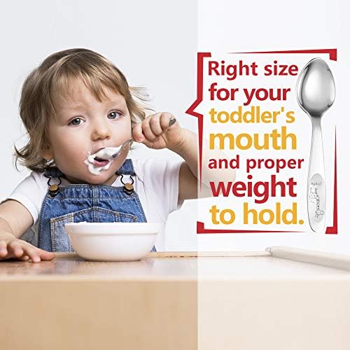 FUNNUO Toddler Spoons and Forks Set