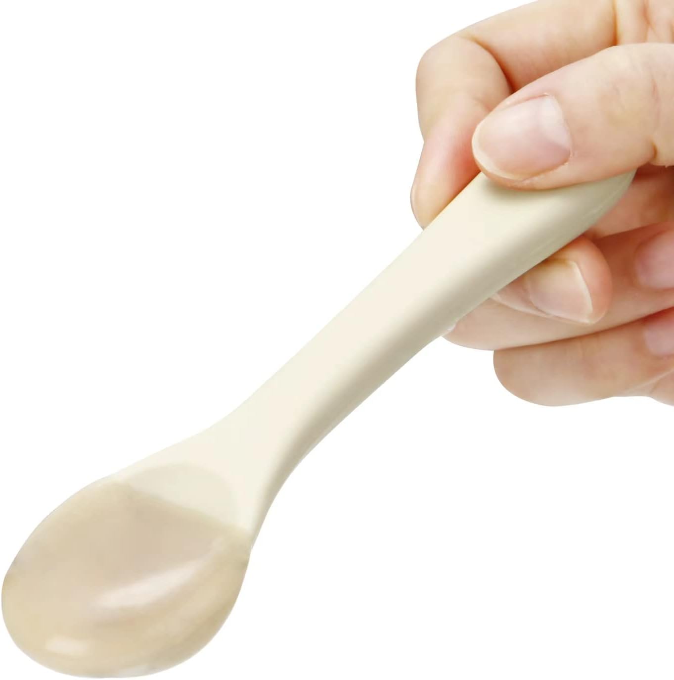 PandaEar silicone baby spoon set self-feeding for infants