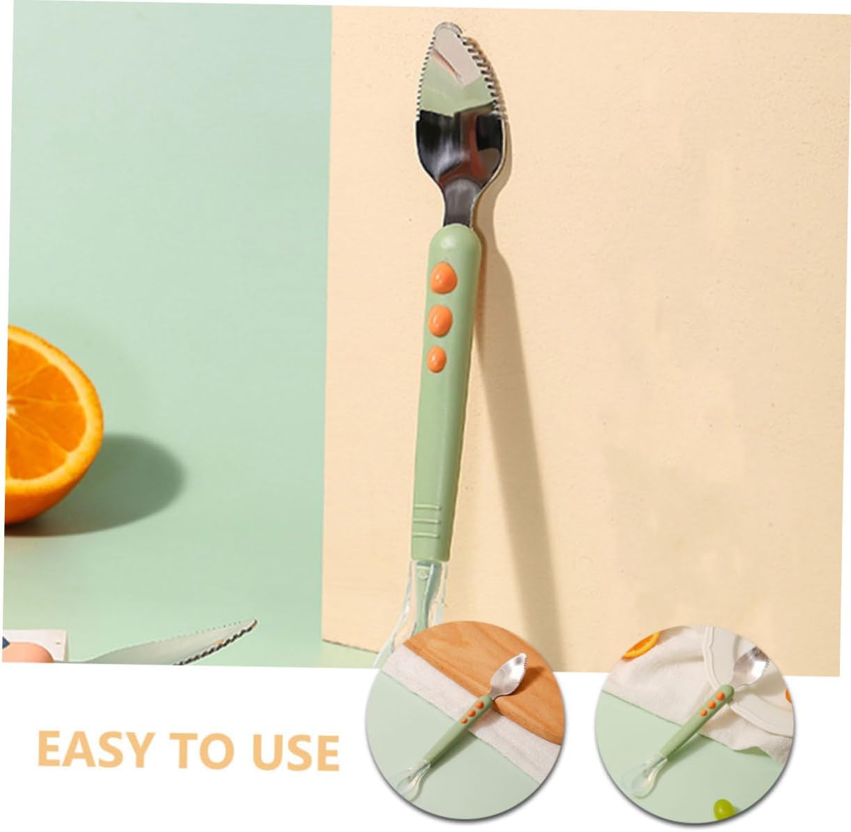 Double Ended Silicone Feeding Spoon for Baby Food and Puree